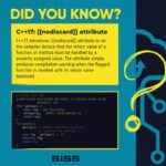 C++17: [[nodiscard]] attribute