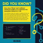 How does 'likely' and 'unlikely' attributes helps us to optimize the execution times in C++20