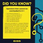 Operators that cannot be overloaded in C++