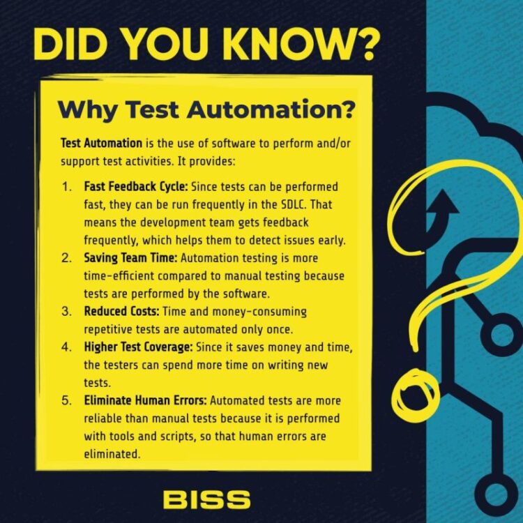 Why Test Automation?