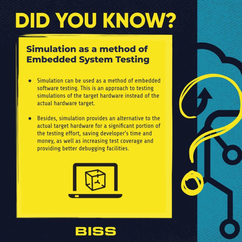 Simulation as a method of Embedded System Testing